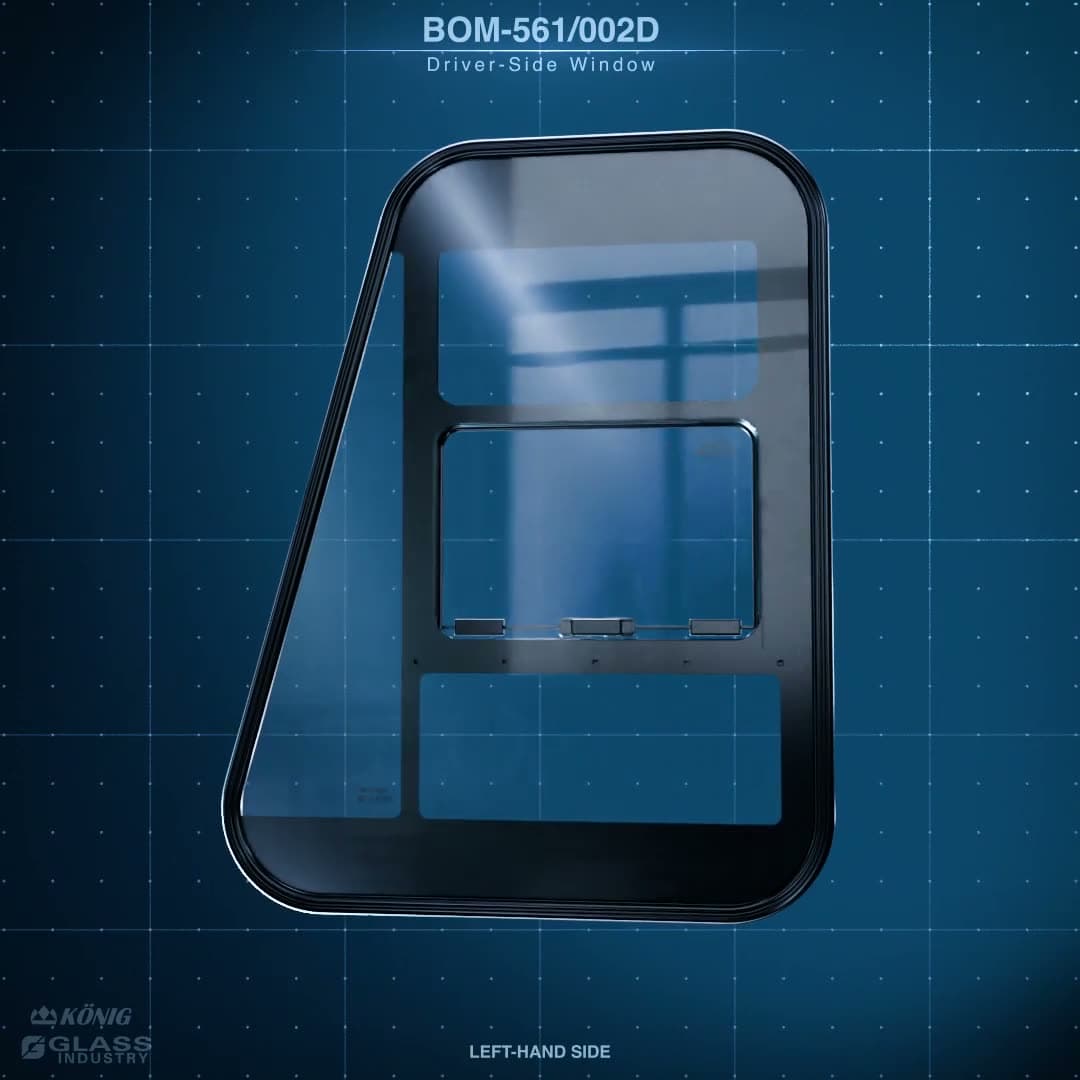 BOM-561/002D, a driver-side window from the KÖNIG range